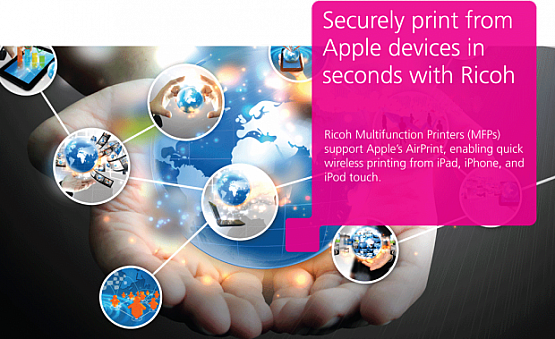 Securely print from Apple devices in seconds