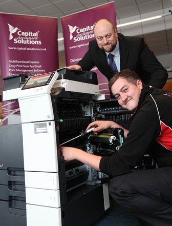 Capital trains new photocopier engineers