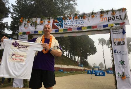 Keith Ross runs 1000 miles for  Alzheimer Scotland
